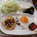 猫まんま☆'s cooksnap of when they made 餃子の皮で簡単メチャ旨☆エビポテ挟み焼き.
