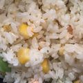 ma___111's cooksnap of when they made ランチお弁当に☆枝豆コーン鮭の混ぜピラフ.