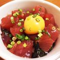 ＊miemie＊'s cooksnap of when they made あとをひく！超簡単！月見マグロ丼.