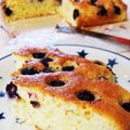 おまちゃ★'s cooksnap of when they made ☆ブルーベリーの生パウンドケーキ☆.