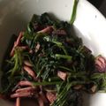 そばのすけ's cooksnap of when they made 速攻！いかと空芯菜の炒め物.