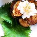 ♡こもれび♡'s cooksnap of when they made 揚げ焼き茄子に大根おろしとおじゃこさん♪.