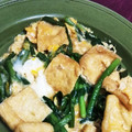 モグタソ's cooksnap of when they made にらと油あげの卵とじ 10分.