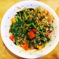 ◇れーこ◇'s cooksnap of when they made モロヘイヤとトマトの夏のおひたし.