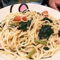 むぎむぎこむぎ's cooksnap of when they made 柚子胡椒薫るツナとモロヘイヤの和風パスタ.