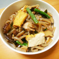 うさぴこさん's cooksnap of when they made ヘルシー♪厚揚げと糸蒟蒻と椎茸の煮物！.
