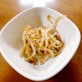 アイミーちゃん's cooksnap of when they made お酒のお供に！ 10分もやしナムル.