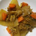まん丸みかリン's cooksnap of when they made ご飯にピッタリ✨豚肉と大根のカレー炒め✨.