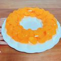 morismile's cooksnap of when they made ぎゅうぎゅう みかん缶と牛乳の２層ゼリー.
