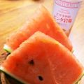 なぎさｖ's cooksnap of when they made 【農家の知恵袋】おいしいスイカの切り方.