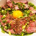 skyh73151's cooksnap of when they made 簡単！炊飯器でローストビーフ丼.