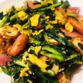 プリン丸１１５'s cooksnap of when they made ニラとウインナーとちくわのさっと煮.
