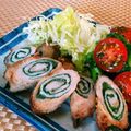 クックI7I5L1☆'s cooksnap of when they made 娘絶賛♡『豚肉と大葉の肉巻き唐揚げ』.