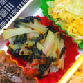 nosso's cooksnap of when they made じゃがいもとわかめとハムのかき揚げ.