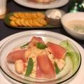 natsuーko's cooksnap of when they made ✨ひと手間かけた桃と生ハムの冷製パスタ✨.