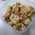 パパの手料理☆'s cooksnap of when they made 弁当にも☆家にあるもので簡単チャーハン.