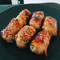 やまとぉちゃん's cooksnap of when they made 簡単！肉巻きおにぎり。焼肉のタレで。.