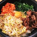 クックAAZHP3☆'s cooksnap of when they made ホットプレートで石焼ビビンパ.