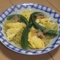きらり流れ星's cooksnap of when they made ねばねばオクラの冷やし中華.