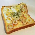 さつき⭐ママ's cooksnap of when they made 竹輪とじゃが芋のマヨチーズパン♪.