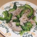 きらり流れ星's cooksnap of when they made ゴーヤの甘味噌炒め.