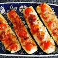 nkoro's cooksnap of when they made ズッキーニとミニトマトのチーズ焼き.
