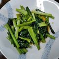 kirinda's cooksnap of when they made 速攻でもう1品！定番の青菜にんにく炒め.
