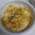 nyaoko♪'s cooksnap of when they made レンジおからパウダーカレーチーズ蒸しパン.