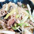 クック1GZGME☆'s cooksnap of when they made 白菜入り麻婆春雨.