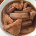 nyannyann's cooksnap of when they made 紅ずいきと薄揚げの煮物.