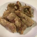papikun's cooksnap of when they made 魚肉ソーセージの天ぷら.