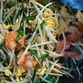 yuriレシピ's cooksnap of when they made 海老のにら玉もやし炒め.