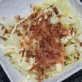 nosso's cooksnap of when they made まるでお好み焼き！レンチン無限キャベツ.