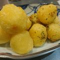 mayu0525's cooksnap of when they made サクッもち♪コンソメ&チーズポテトボール.