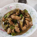 akiki0917's cooksnap of when they made 夏野菜！鶏肉とナスとピーマンの甘辛炒め！.