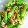 まん丸みかリン's cooksnap of when they made アスパラとツナのソテー.