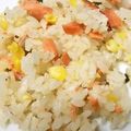 みみ母's cooksnap of when they made 鮭とトウモロコシの炊き込みご飯.