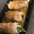 そうまママ☆'s cooksnap of when they made 超簡単☆大葉とチーズの肉巻き.