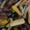 andyhope69's cooksnap of when they made 牛肉と夏野菜のオイスター炒め.