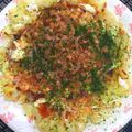 nosso's cooksnap of when they made キャベツだけのお好み焼き.