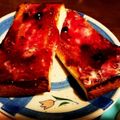 すみま～る's cooksnap of when they made ブルーベリージャムトースト！＋クリチ！.