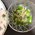 にむばすしゅたーぜん's cooksnap of when they made 超時短！オクラのじゃこ和え.