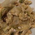 とろけい's cooksnap of when they made レタス卵炒め.