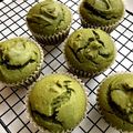 JILLIAN's cooksnap of when they made 卵牛乳不使用◆マクロビ抹茶マフィン.