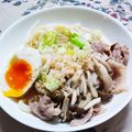 のり子のおかず♪'s cooksnap of when they made 鶏ガラ素 塩ラーメン 簡単 スープ.