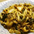 maruru-nn's cooksnap of when they made キムチと豚挽肉の焼きうどん.