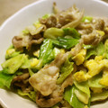 maruru-nn's cooksnap of when they made 春キャベツと豚肉のふわふわ卵炒め.
