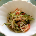 クックQOQS2T☆'s cooksnap of when they made もやし・きゅうりの中華ダレ和えサラダ♪.