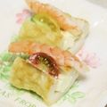 mmameco's cooksnap of when they made ちくわ&クリチの彩りおつまみ.