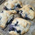 ameうめ's cooksnap of when they made ブルーベリーのスコーン.